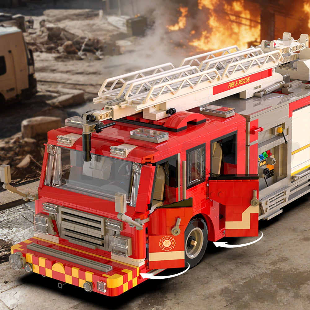 Xbert 66148 The US firetruck Elevated Water Towers
