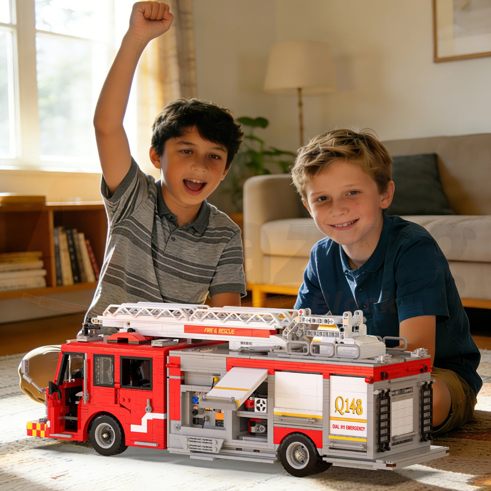 Xbert 66148 The US firetruck Elevated Water Towers