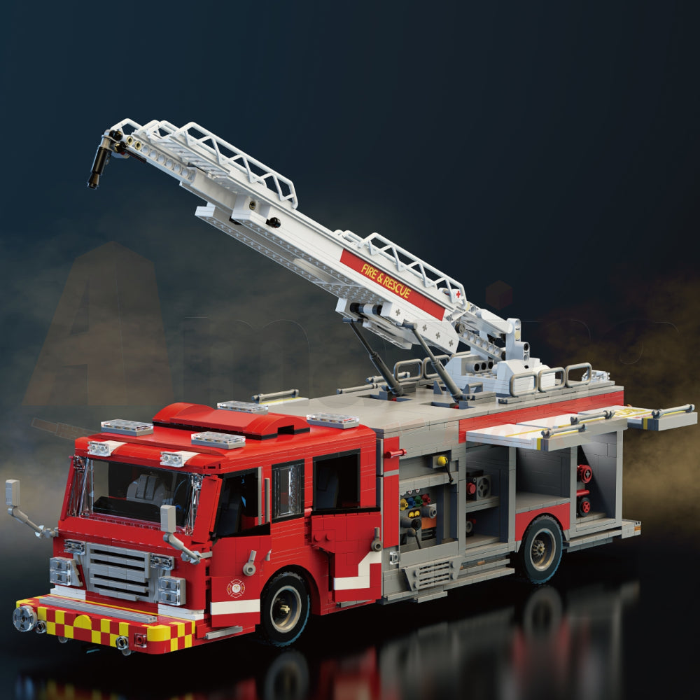 Xbert 66148 The US firetruck Elevated Water Towers