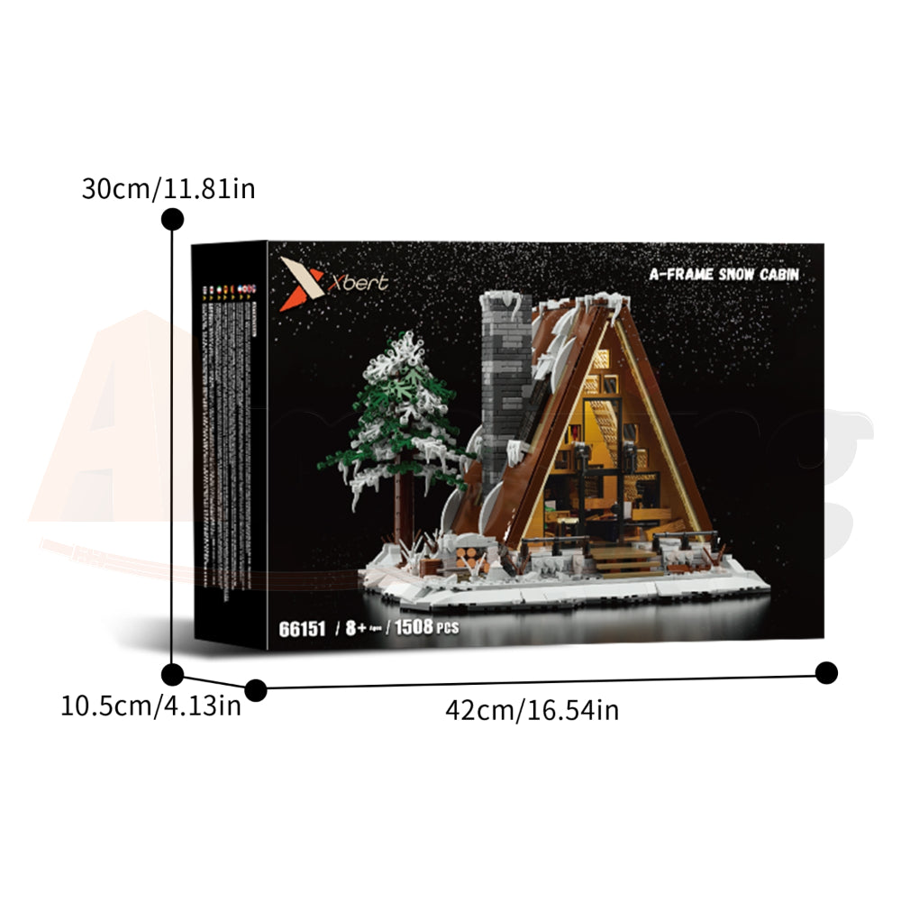 Xbert 66151 The A-Frame snow Cabin
