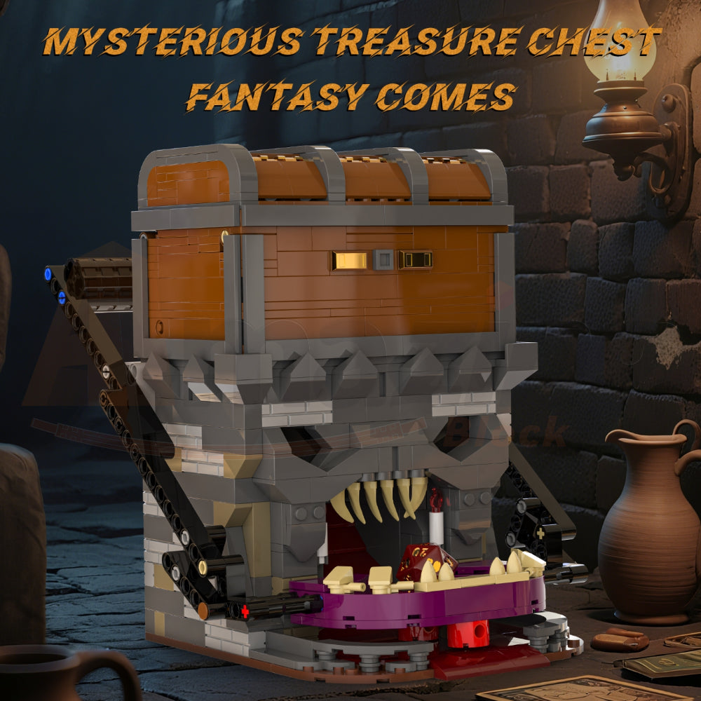 Xbert 66188 The Dangers & Dragons Dice Treasure Chest