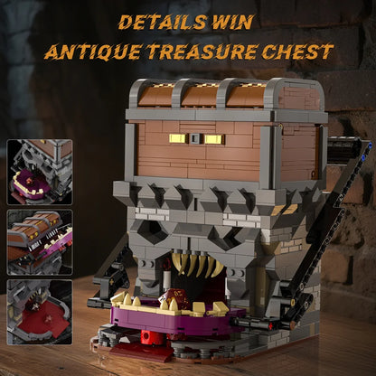 Xbert ZY66188 The Dangers & Dragons Dice Treasure Chest