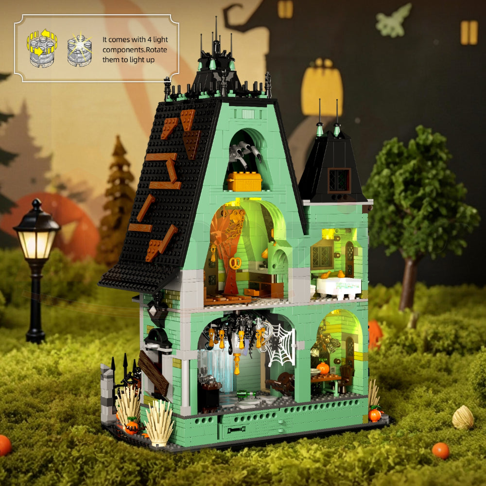 Xbert 66223 The Haunted House With Lighting Kit