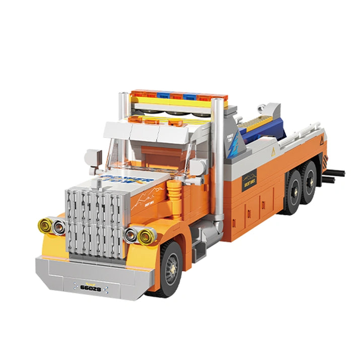 Xbert ZY66028 The American Heavy-Duty Tow Truck building block set