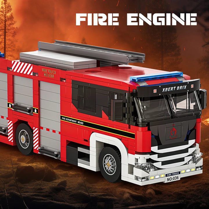 Xbert ZY66036 The Fire Engine building block set – image 2