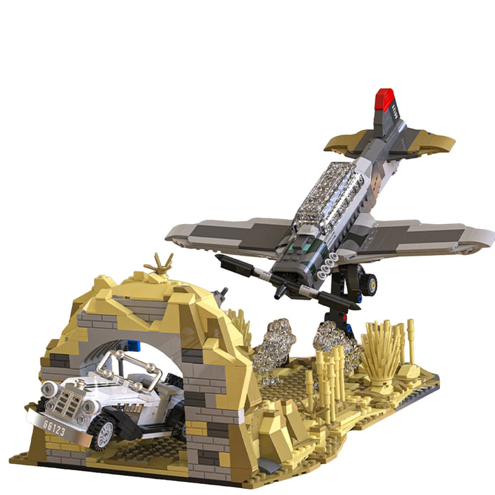 Xbert ZY66123 The Flight Chase building block set