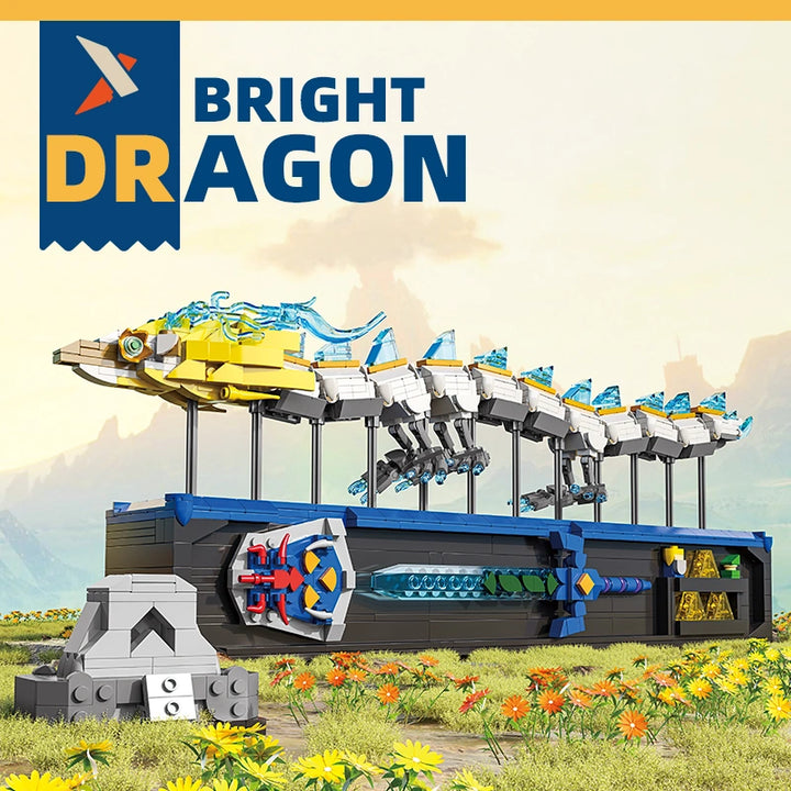Xbert ZY66133 The Bright Dragon building block set – image 2