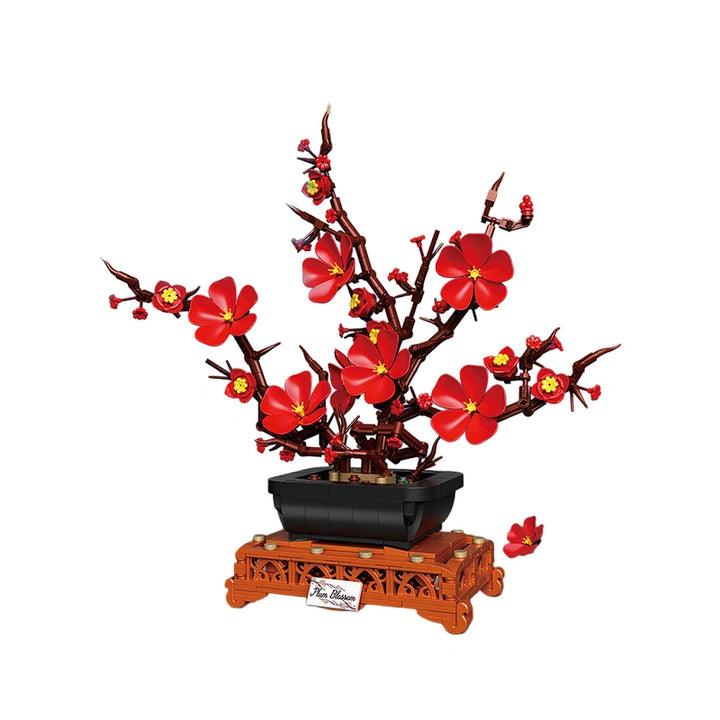 FreeTribe ZYBL-11004 The Plum Blossom building block set