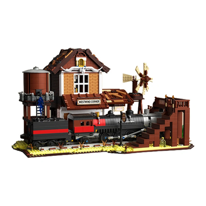 FreeTribe ZYBL-36001 The Western Train building block set