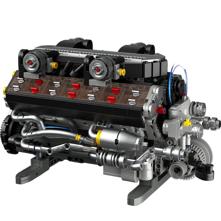 FreeTribe ZYBL-36301 The V12 DOHC Engine building block set