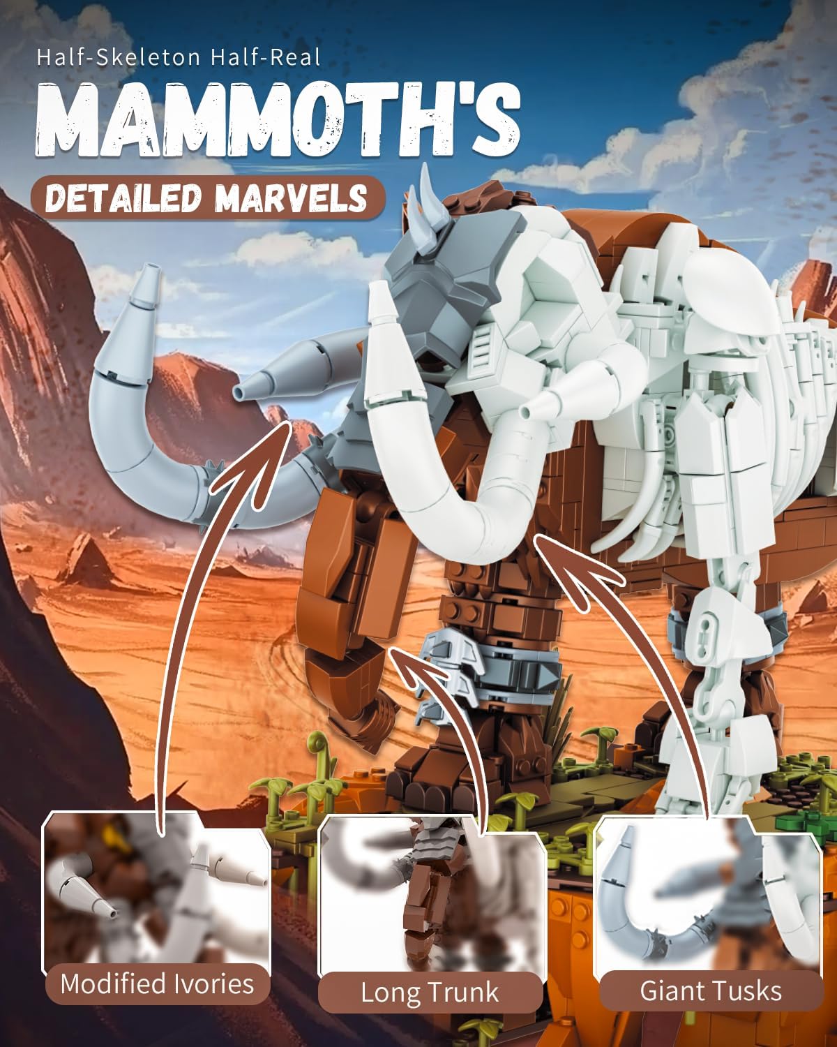 KK31001 Huge Mammoth Fossil