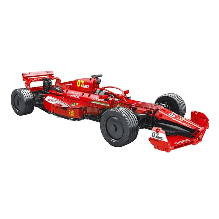 Reobrix ZZ11007-D The 1:8 Scale Ferrari F1 Car (Motorized Model) building block set – image 2