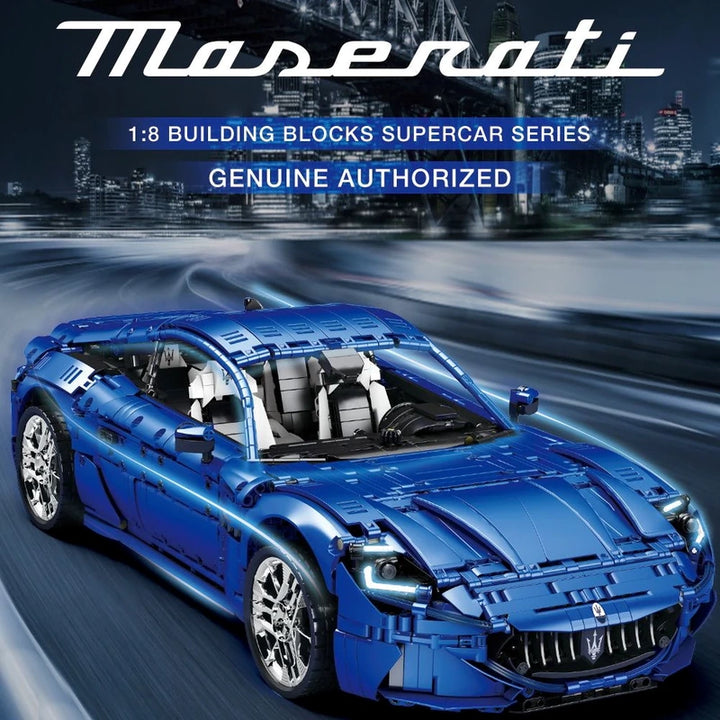 Reobrix ZZ11010 The Maserati GranTurismo 110th Anniversary Edition (Static Model) building block set