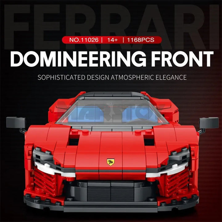 Reobrix ZZ11026 The 1:16 Scale Ferrari Daytona SP3 building block set – image 2