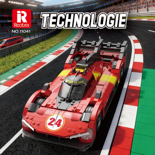 Reobrix 11041 499P F1 Race Car - Red
