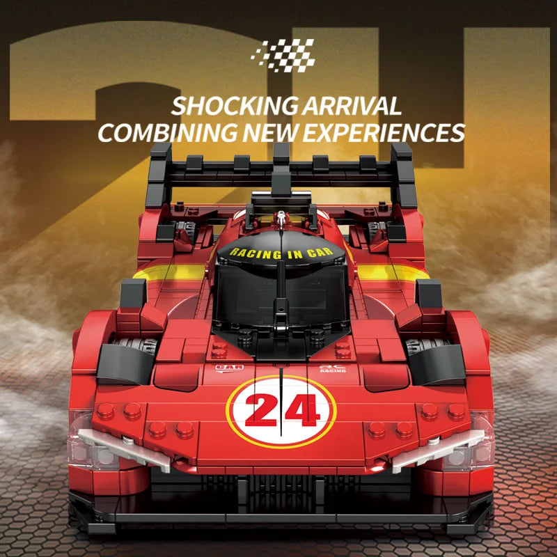 Reobrix 11041 499P F1 Race Car - Red