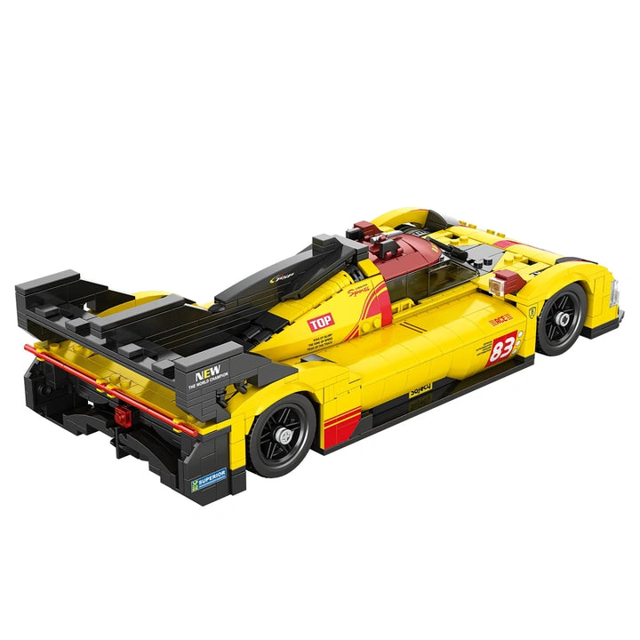 Reobrix ZZ11042 1:16 The Yellow Supercar building block set – image 2