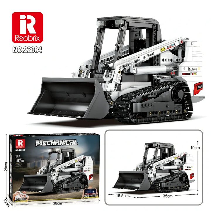Reobrix ZZ22004 The Bobcat Skid Steer Loader building block set – image 2