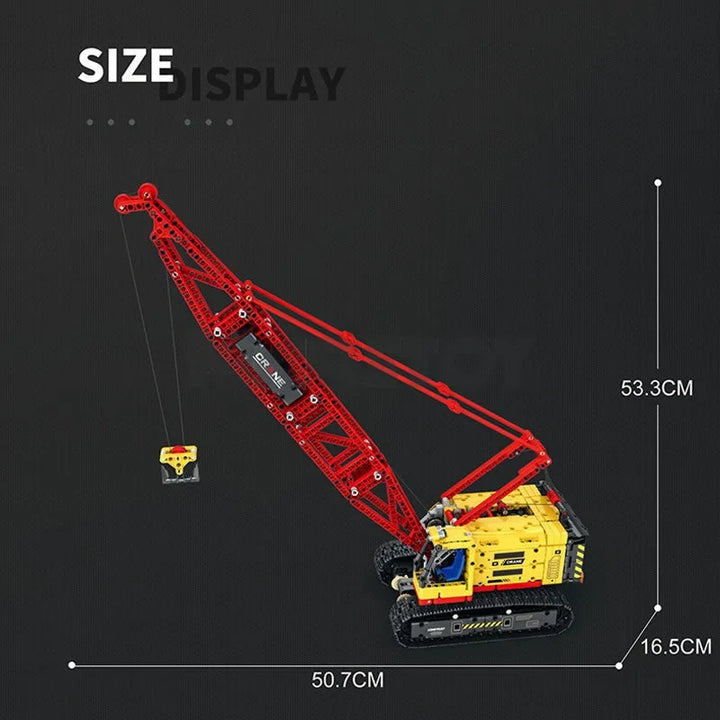 Reobrix ZZ22006 The Crawler Crane building block set – image 2