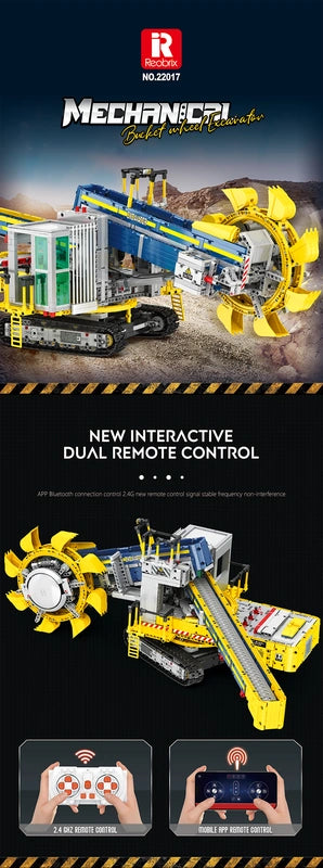 Reobrix ZZ22017 The Bucket-Wheel Excavator building block set