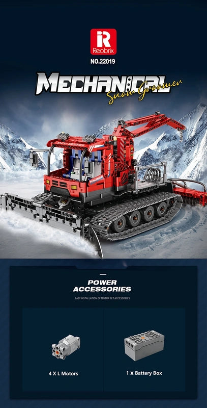 Reobrix ZZ22019 The Snow Groomer building block set – image 2