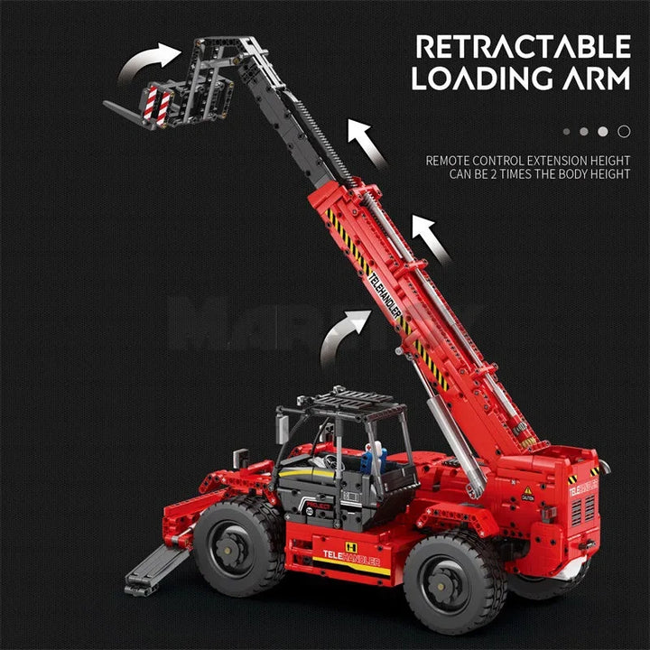 Reobrix ZZ22020 The Telescopic Arm Forklift building block set – image 2