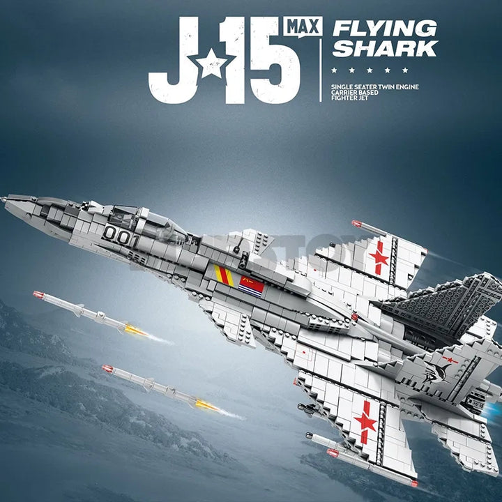 Reobrix ZZ33023 The J-15 Flying Shark building block set – image 2