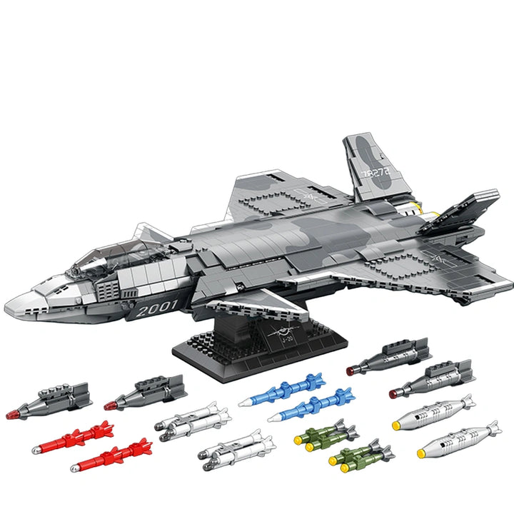 Reobrix ZZ33025 The J-20 Fighter building block set
