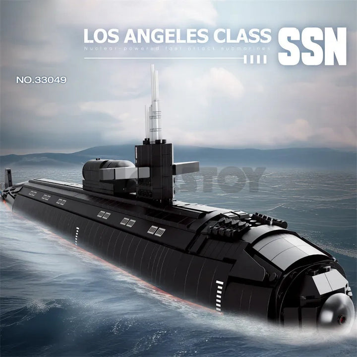 Reobrix ZZ33049 Los Angeles-class SSN 1:125 building block set – image 2