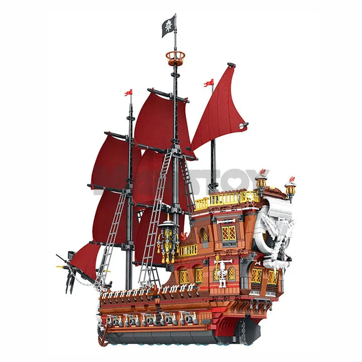 Reobrix ZZ66010 The Pirate Revenge-Model Ship building block set