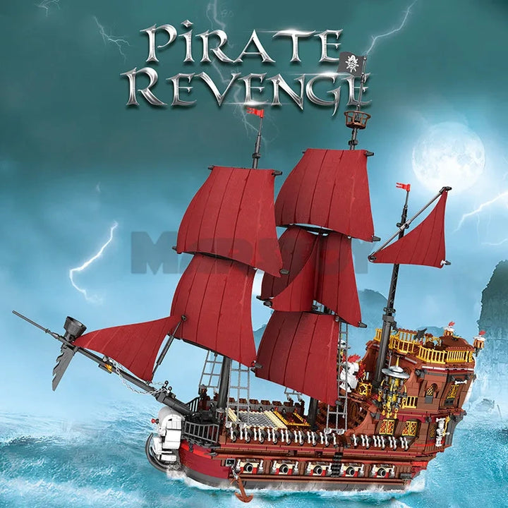 Reobrix ZZ66010 The Pirate Revenge-Model Ship building block set – image 2