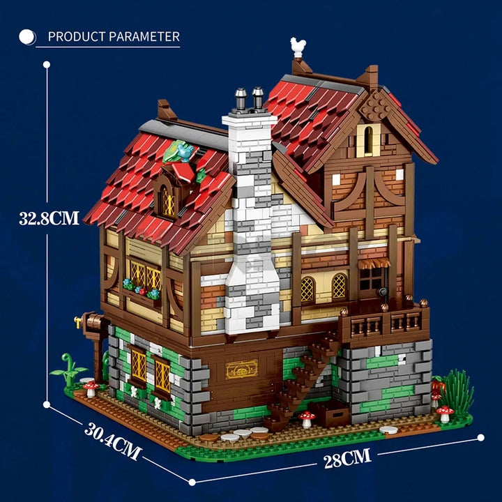 Reobrix ZZ66018 The Medieval Tavern building block set – image 2