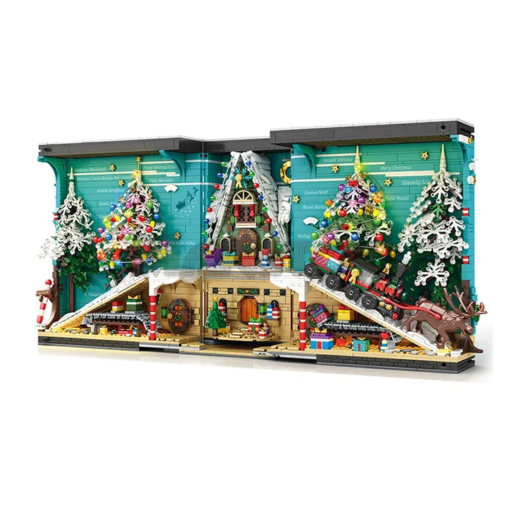 Reobrix ZZ66033 The Christmas Bookend building block set