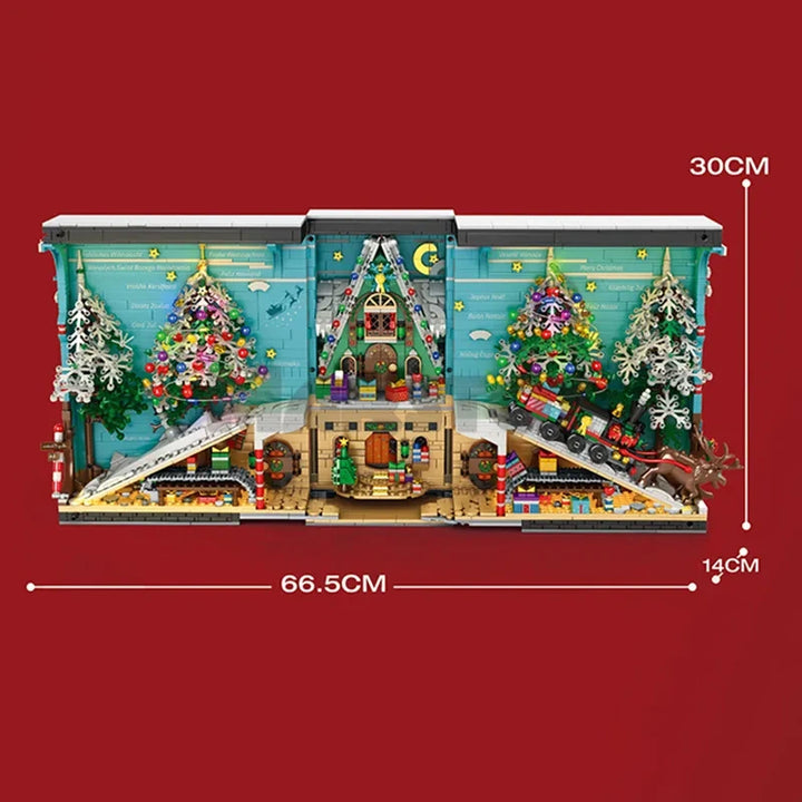 Reobrix ZZ66033 The Christmas Bookend building block set – image 2