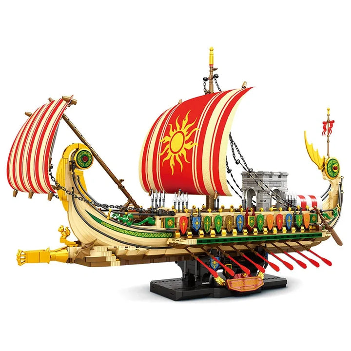 Reobrix ZZ66102 The Greek Warship building block set