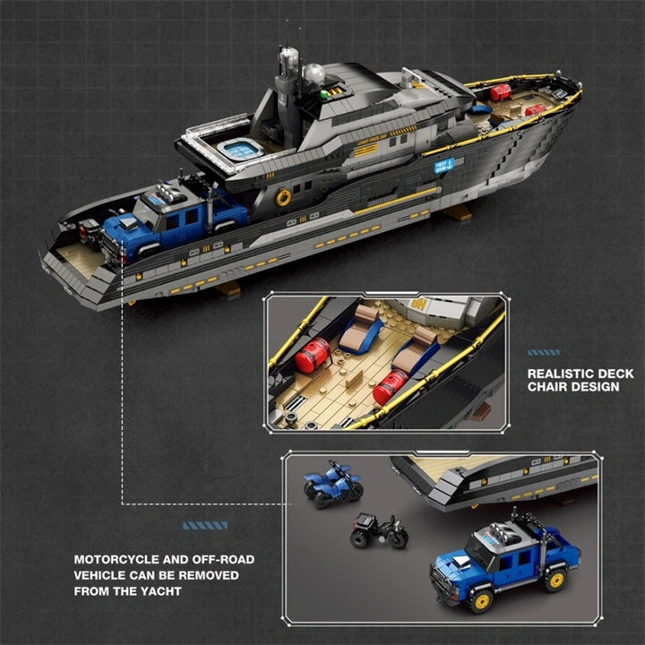 Reobrix ZZ66103 The Luxury Yacht building block set – image 2