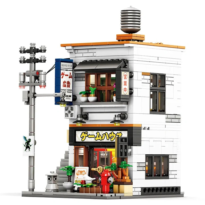 Reobrix ZZ66503 The Japanese Arcade building block set