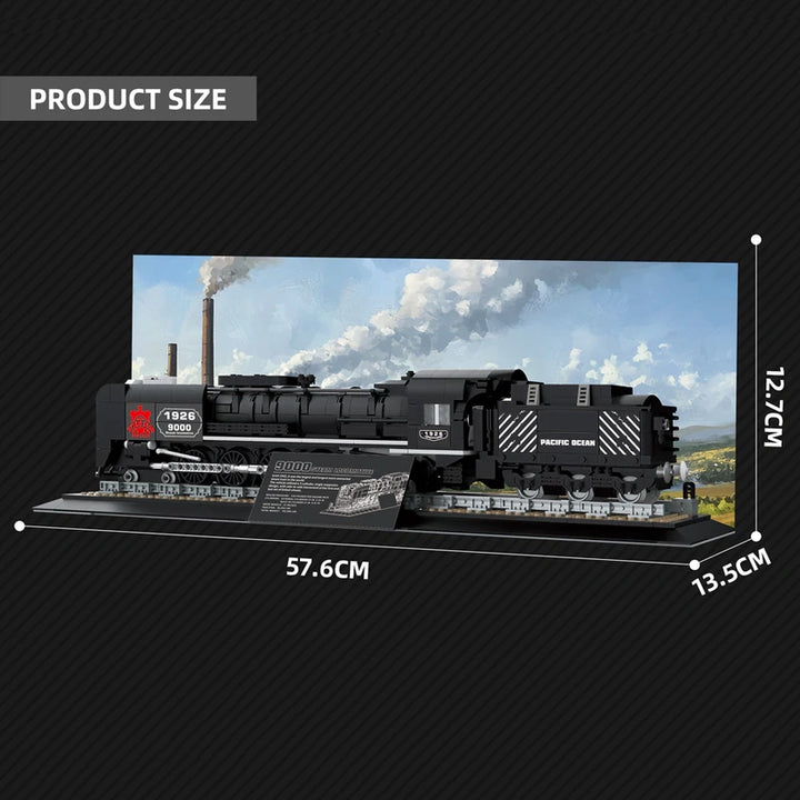 Reobrix ZZ66801 The Class 9000 Steam Locomotive building block set – image 2