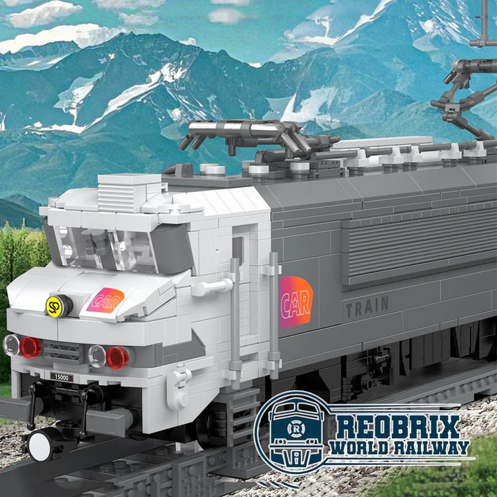 Reobrix ZZ66803 The BB 15000 Electric Locomotive building block set – image 2