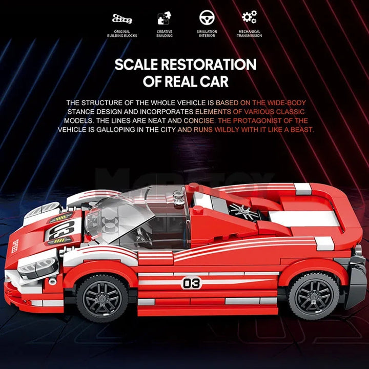Reobrix ZZ680 The Porsche 917 building block set – image 2