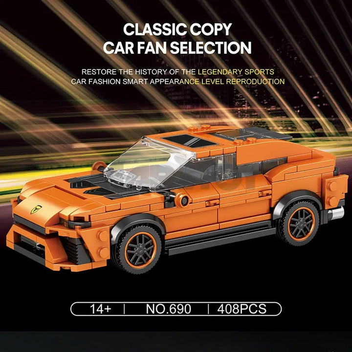 Reobrix ZZ690 The Lamborghini Urus building block set – image 2