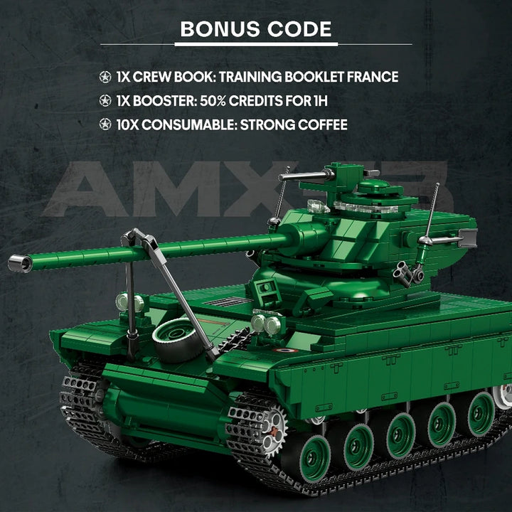 Reobrix ZZ77033 The AMX-13 Tank building block set – image 2