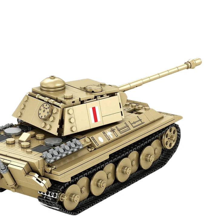 Reobrix ZZ77034 The Pudel Tank building block set