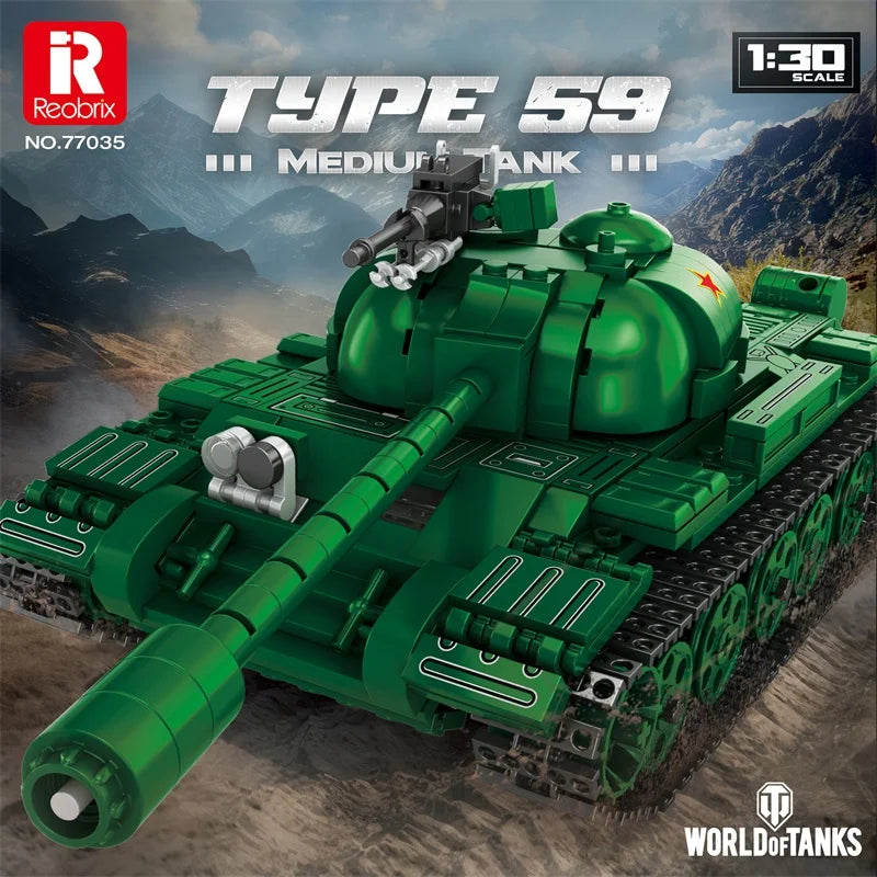 Reobrix 77035 TYPE-59 Tank