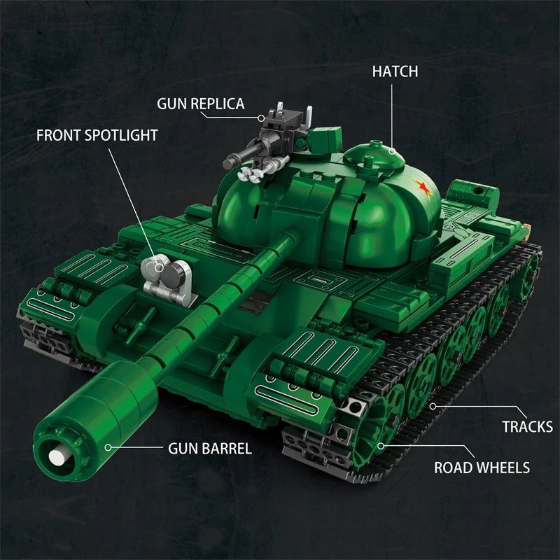 Reobrix 77035 TYPE-59 Tank