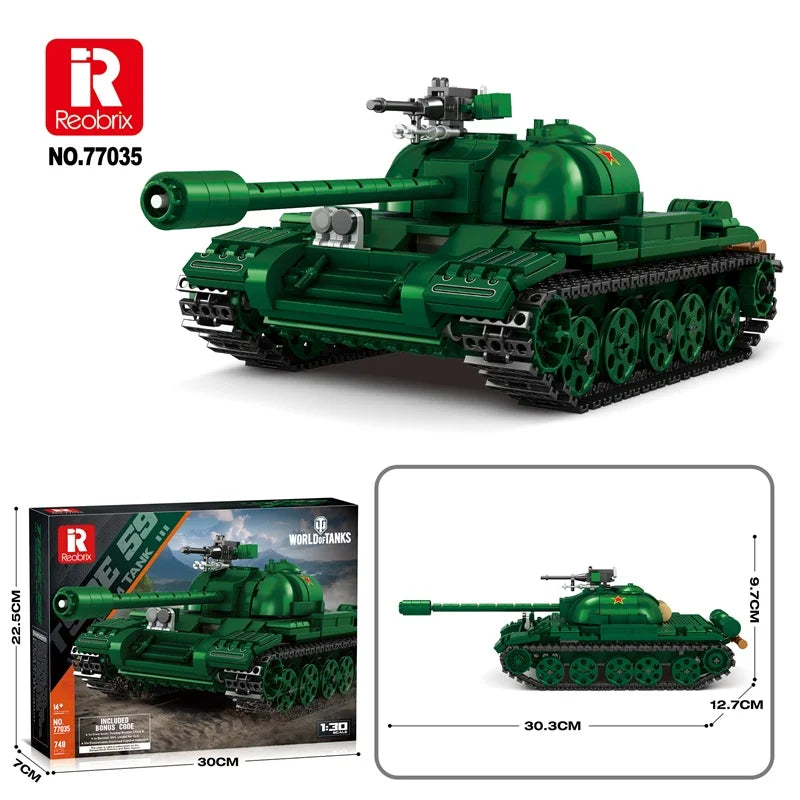 Reobrix 77035 TYPE-59 Tank
