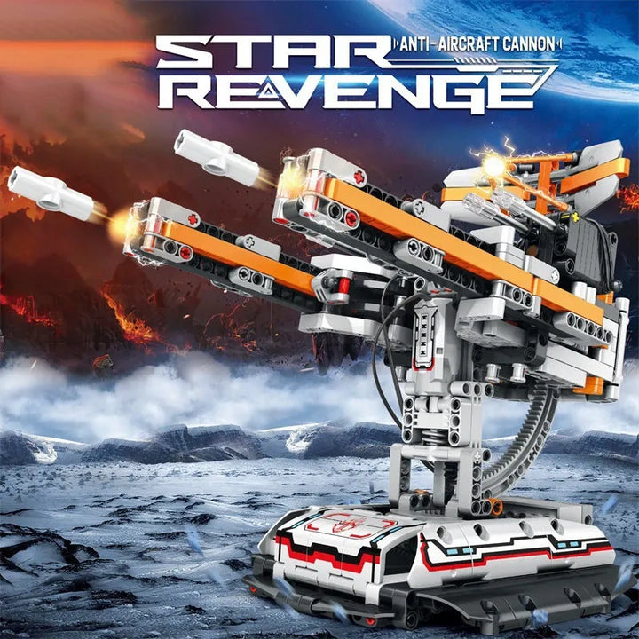 Reobrix ZZ99002 The Star Revenge: Anti-Aircraft Cannon building block set – image 2