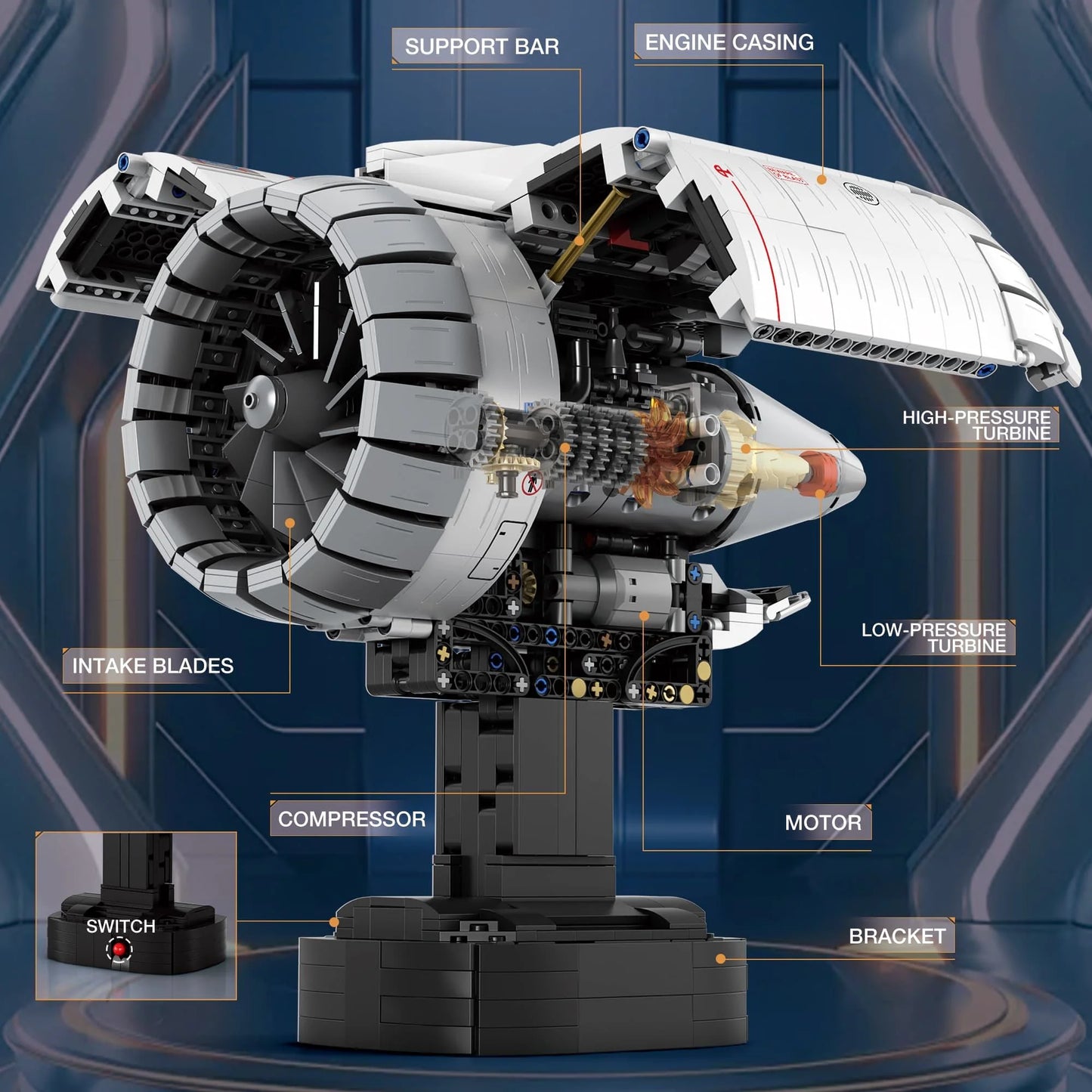 Reobrix 33019 Aircraft Engine