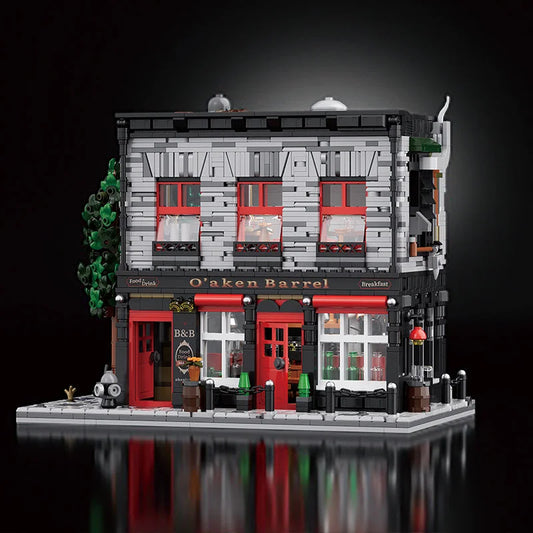 Xbert 66054 O'aken Barrel Tavern Building Set