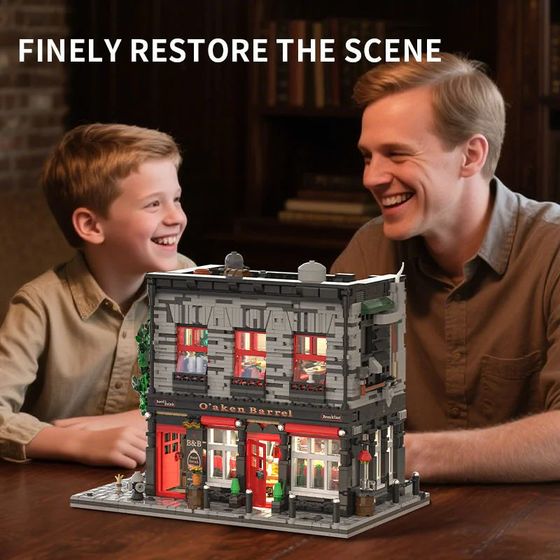 Xbert 66054 O'aken Barrel Tavern Building Set